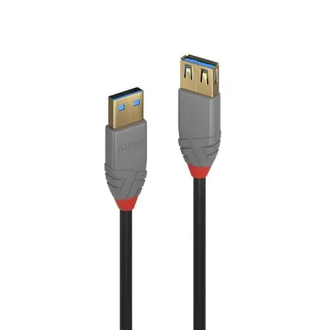 Lindy 2m USB 3.2 Type A Extension Cable 5Gbps Anthra Line – image 2