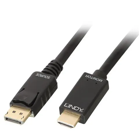 Lindy 2m DisplayPort to HDMI 10.2G Cable – image 4
