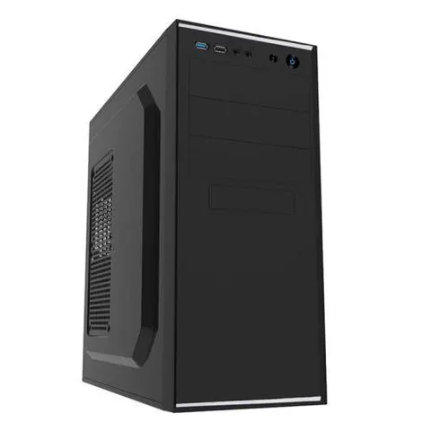 CiT JETSTREAM-SILVER computer case Midi Tower Black Silver 500 W – image 3