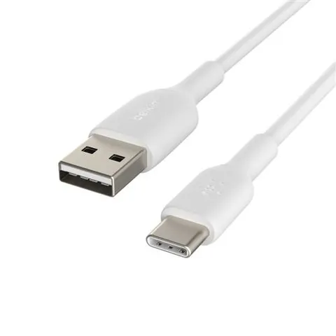 Belkin BoostCharge USB cable 1 m USB A USB C White – image 3