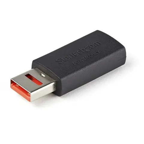 STARTECH.COM ST USBSCHAAMF - Data Blocker USB-A -> USB-A, Black – image 3