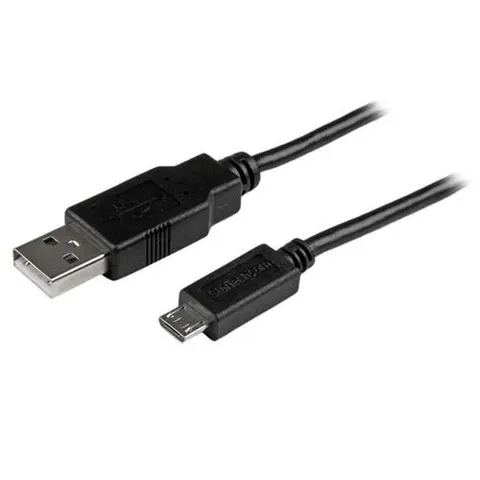 STARTECH.COM ST USBAUB15CMBK - Data and charging cable, USB-A > micro-B, 0,15 m, black – image 3