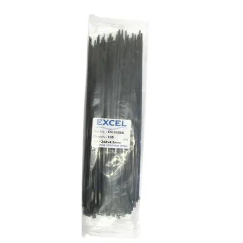 Cables Direct CT-368B cable tie Nylon Black – image 2