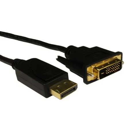 Cables Direct 2m DisplayPort (M) to DVI (M) Cable – image 2