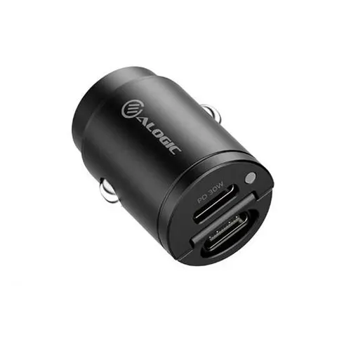 ALOGIC Rapid Power 30W Mini Car Charger 2xUSB-C – image 2
