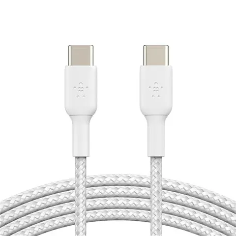 Belkin Braided USB-C 1m Two Pack Cables - White – image 3