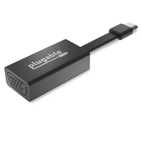 Plugable Technologies USB C to VGA Adapter. Thunderbolt 3 to VGA Adapt – image 2