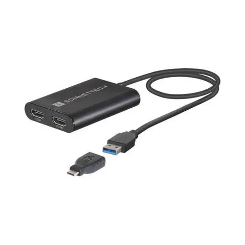 Sonnet USB3-DHDMI USB graphics adapter 3840 x 2160 pixels Black – image 2