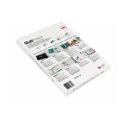 GBC Lamination Pouch A3 Matt 150 Micron – image 2