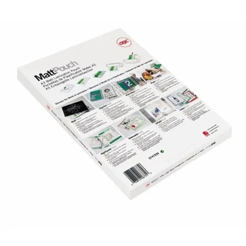 GBC Lamination Pouch A4 Matt 75 Micron – image 2