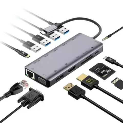 Cablenet 40-4113 laptop dock/port replicator Wired USB 3.2 Gen 2 – image 2