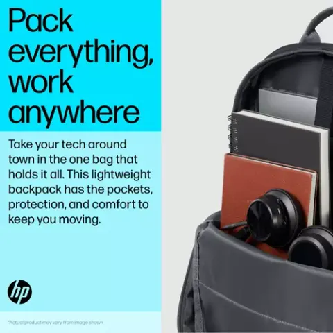 HP 15.6-inch Laptop Backpack – Black – image 4