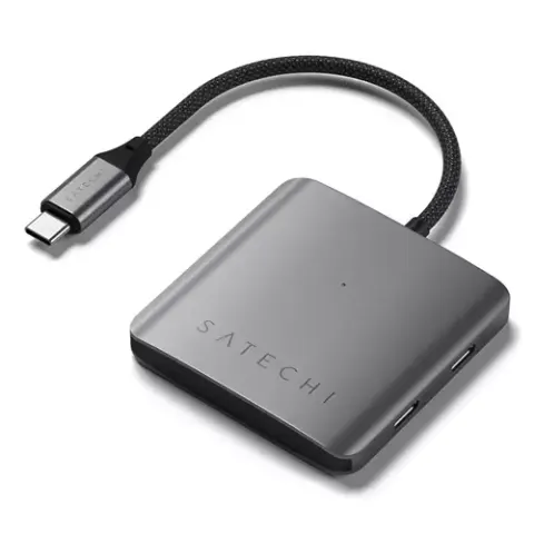 Satechi ST-H4CPDM interface hub USB Type-C 10000 Mbit/s Grey – image 3