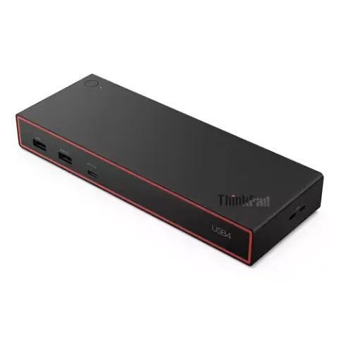 Lenovo ThinkPad USB4 Dock 5000 Wired Black – image 2