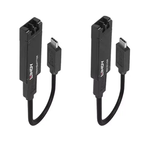Lindy 100m Fibre Optic USB 3.2 Type C Extender – image 3
