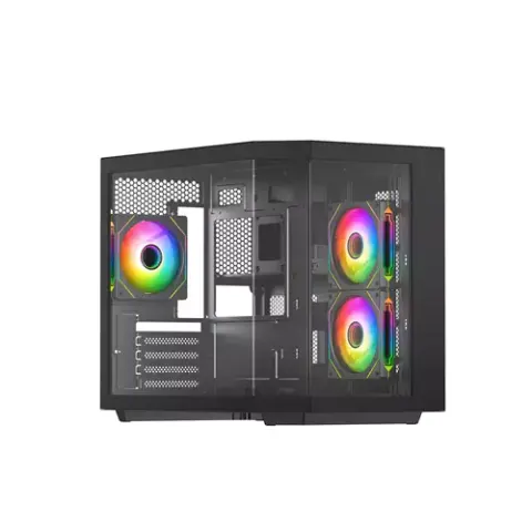 VIDA EDGE MINI MATX ARGB BLACK CASE Cube – image 2