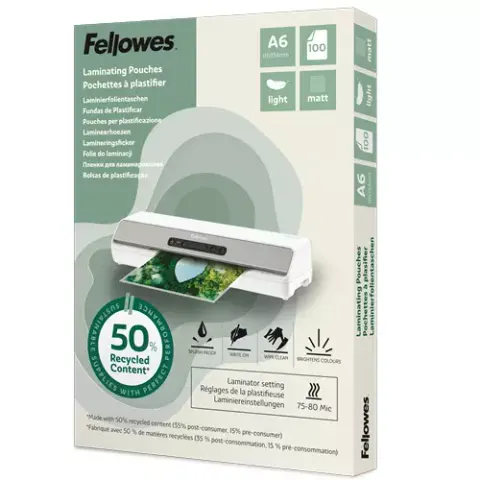 Fellowes 100143438 laminator pouch 100 pc(s) – image 3