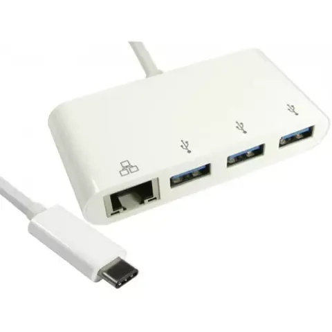 Cables Direct USB3C-ETHGHUBA laptop dock/port replicator USB 3.2 Gen 1 – image 2