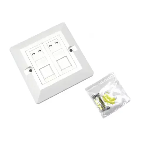 Cables Direct UT-8802 wall plate/switch cover White – image 2