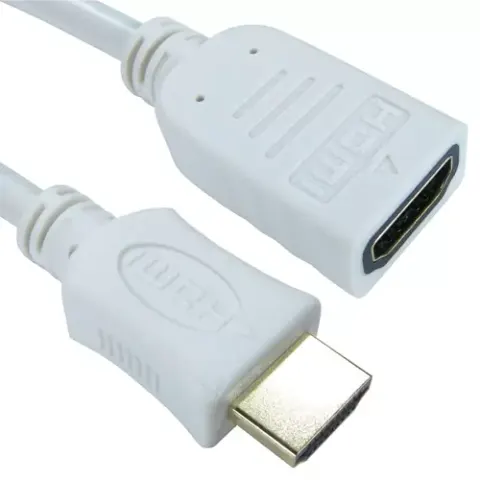 Cables Direct HDMI 3 m HDMI cable HDMI Type A (Standard) White – image 2
