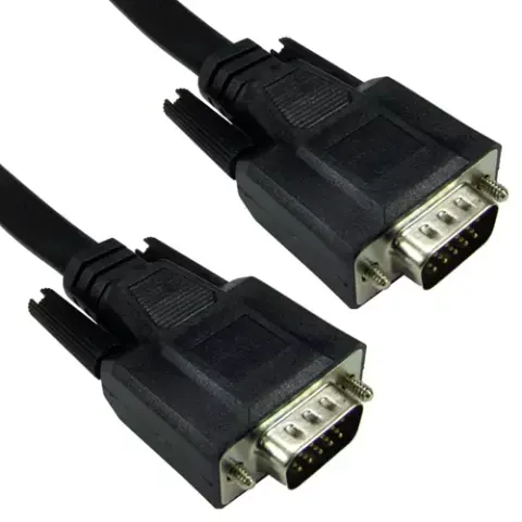 Cables Direct CDEXFLAT-03K VGA cable 3 m VGA (D-Sub) – image 2