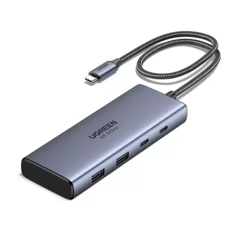 Ugreen 7-in-1 USB-C Hub CM498 Docking Dock Grey – image 3