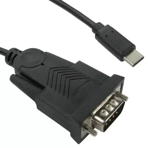 Cables Direct 2M USB-C to D9 RS232 Adapter – image 2