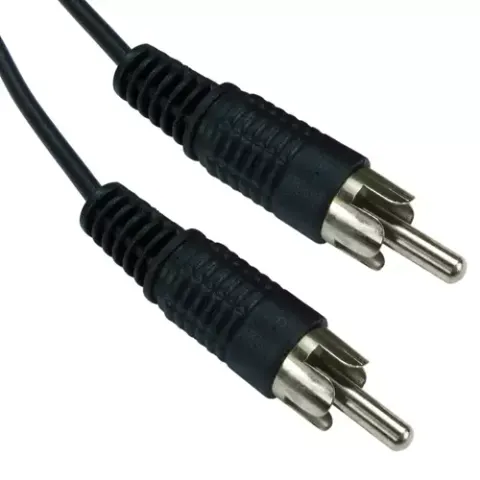 Cables Direct 25m RCA/RCA audio cable Black – image 2