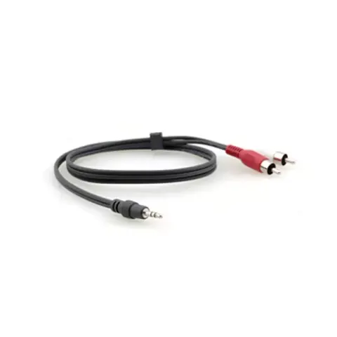 Kramer Electronics 3.5mm - 2 RCA 10.7m audio cable Black Red White – image 2