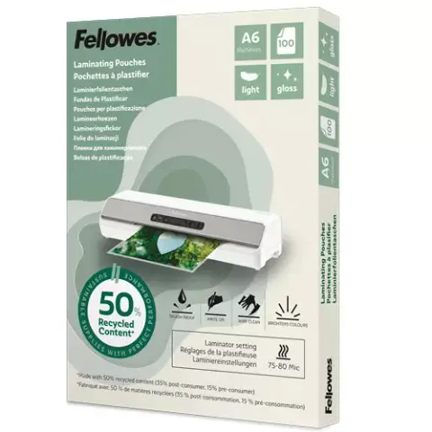 Fellowes 100143441 laminator pouch 100 pc(s) – image 3