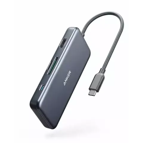Anker A83460A2 laptop dock/port replicator USB 2.0 Type-C Grey – image 2