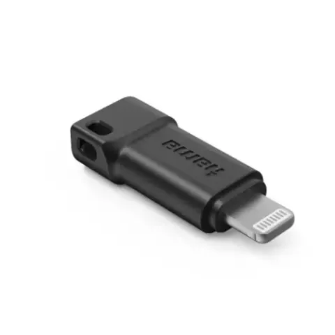 Hama USB-C Adapter to Apple Lightning Plug MFI black – image 2