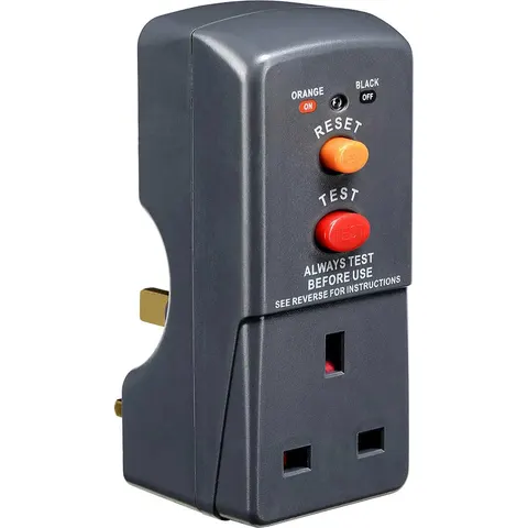 Masterplug RCD Adaptor – Grey – image 2