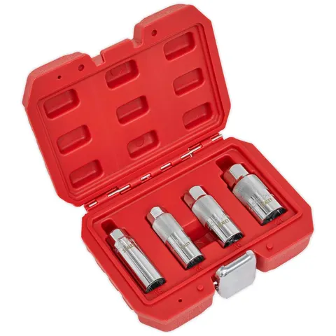 Sealey 4 Piece 3/8" Drive Spark Plug Socket Set – image 3