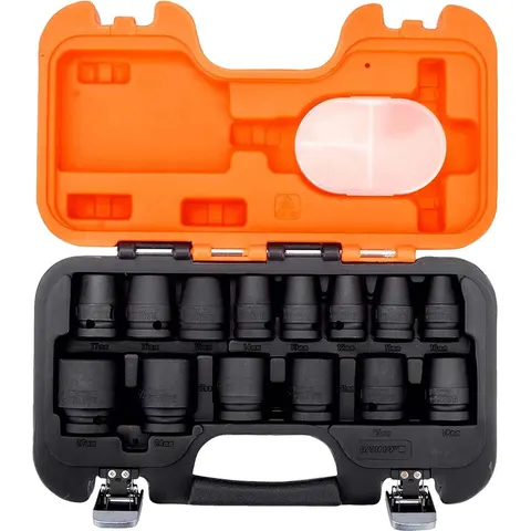 Bahco DS14 10 Piece 1/2" Drive Deep Impact Socket Set – image 3
