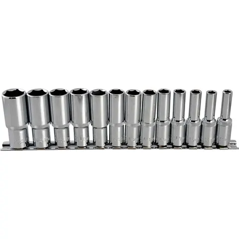 BlueSpot 13 Piece 3/8" Drive Deep Hex Socket Set Metric – image 3