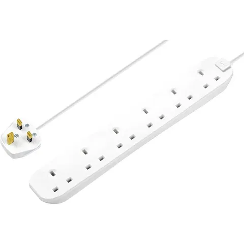 Masterplug 6 Socket Extension Lead 240v – image 3