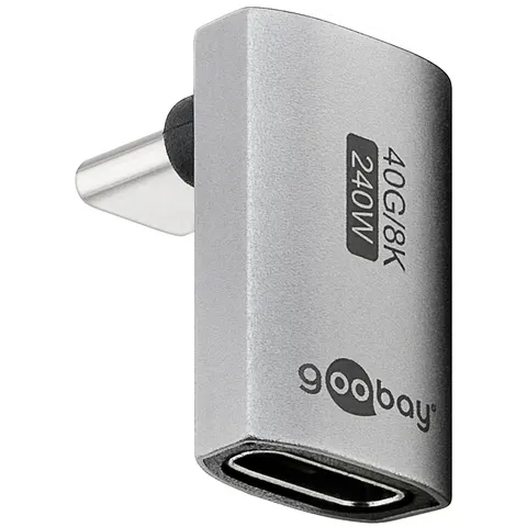 GOOBAY USB-C-Adapter 74442 90° USB4 – Bild 2