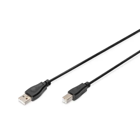 DIGITUS USB 2.0 Kabel, USB-A - USB-B Stecker, 1,0 m – Bild 3