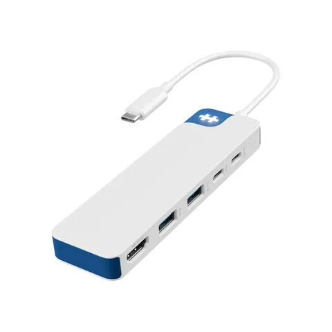 Hyper® HyperDrive Flex 5 Dockingstation USB-C Hub weiß/blau – Bild 2