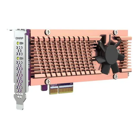 QNAP QM2-2P-344 - Speicher-Controller - M.2 - PCIe – Bild 2