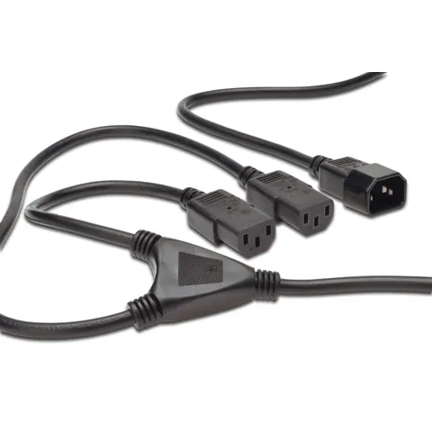 DIGITUS Y-Stromkabel, 1,7 m, C14-Stecker – Bild 4