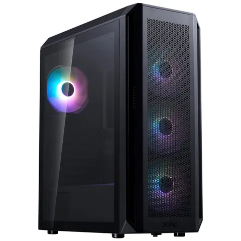 ADATA XPG VALOR AIR PLUS Black | PC-Gehäuse – Schwarz – Bild 2