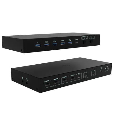 I-TEC USB-C KVM DS for 3 Hosts – Schwarz – Bild 2