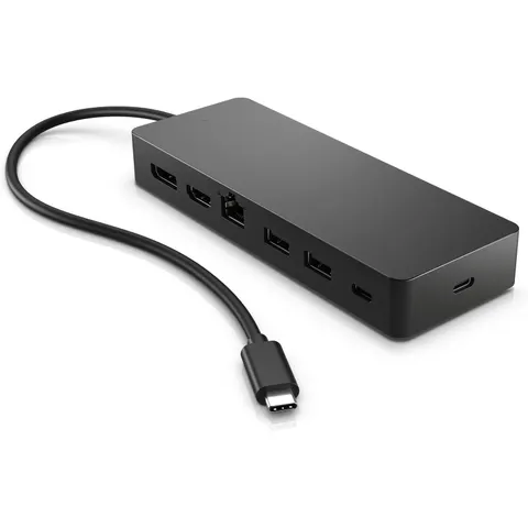 HP Universeller USB-C Multiport-Hub – Schwarz – Bild 2