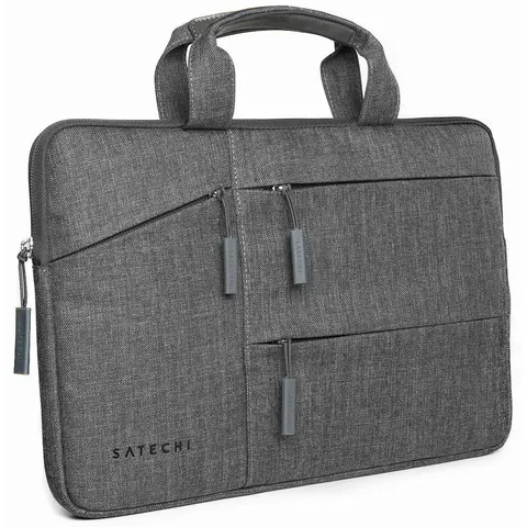 SATECHI Laptoptasche, grau, 13 Zoll – Bild 3