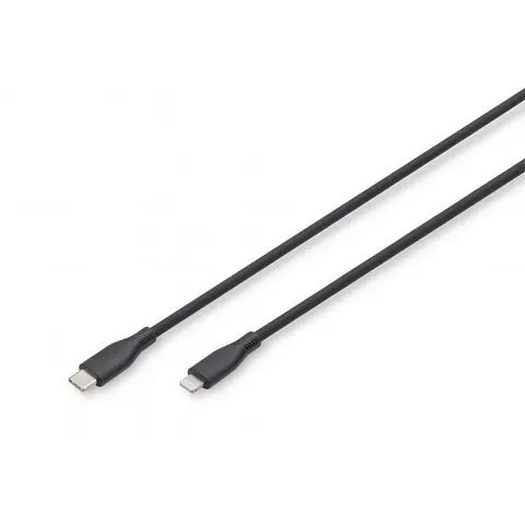 DIGITUS Silikon-Anschlusskabel, USB-C - Lightning, 1,0 m – AK600110010S – Bild 4