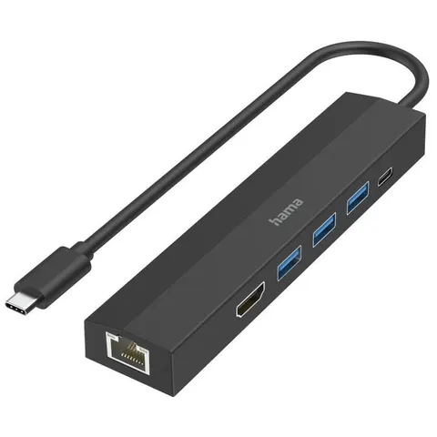 USB-C-Hub 6 Ports schwarz – Bild 3