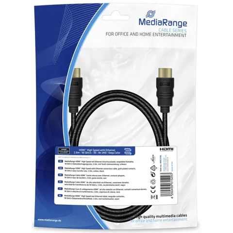 MediaRange HDMI-Kabel MRCS196 2 m – Bild 2