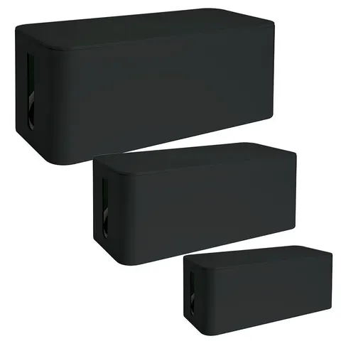 MediaRange Kabelbox 0.23 m schwarz – Bild 2